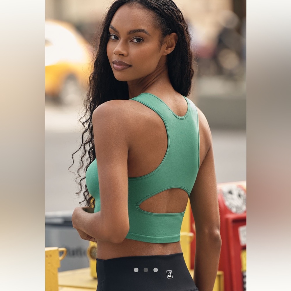 Anthropologie Racerback Crop Top Tank
